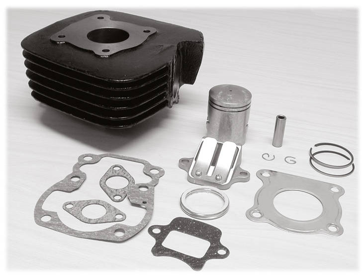 Tec-X Sylinterisarja, 80cc, Suzuki PV50 (sis. 302-0365 & 21-830) - Sylinterit ja kannet - 301-0822 - 1