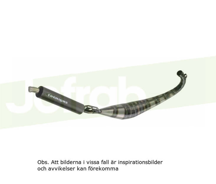 Tecnigas E-Box Pakoputkisarja (E-hyv.), Derbi Senda / Rieju MRX, SMX - Pakoputket 2-T - 308-0842 - 1