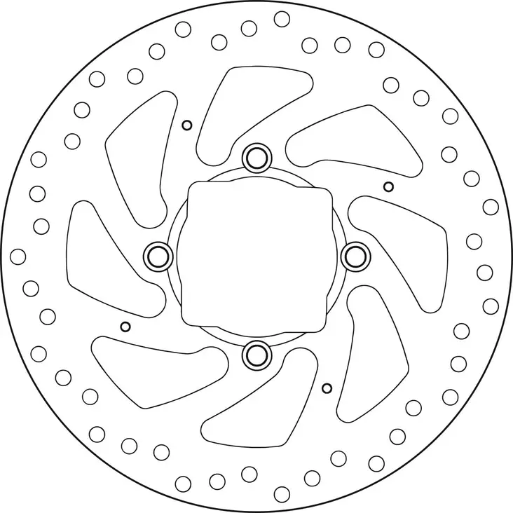 * Brembo Serie Oro jarrulevy - Jarrulevyt - 232-68B407H2 - 1