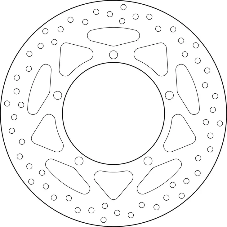 *Brembo Serie Oro jarrulevy - Jarrulevyt - 232-68B407L2 - 1