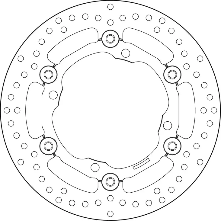 Brembo Serie Oro jarrulevy kelluva - Jarrulevyt - 232-78B40812 - 2