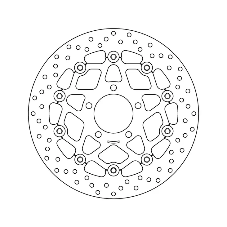 Brembo Serie Oro jarrulevy kelluva - Jarrulevyt - 232-78B40842 - 1