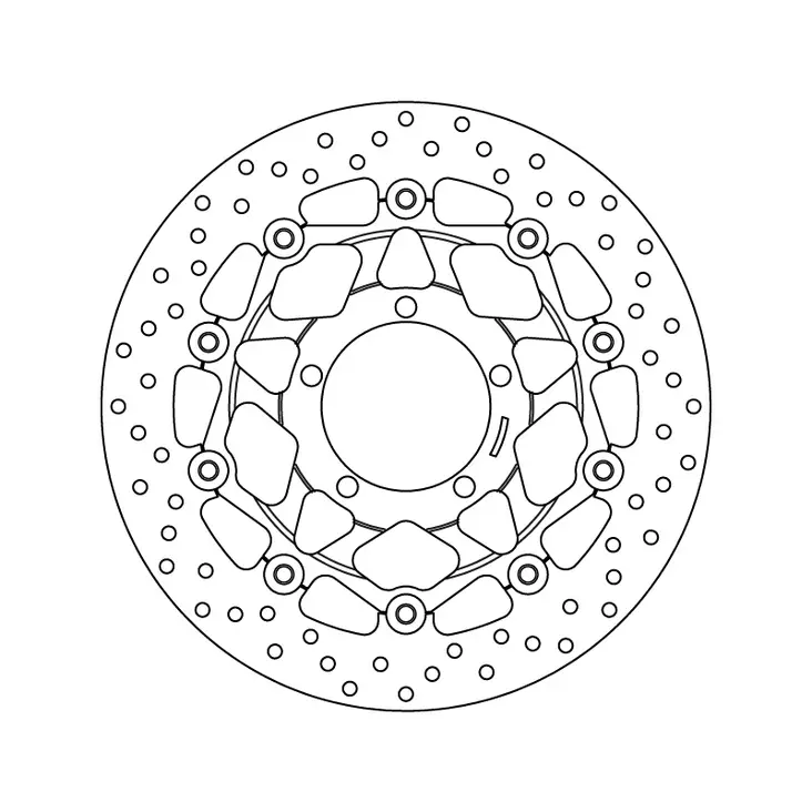 Brembo Serie Oro jarrulevy kelluva - Jarrulevyt - 232-78B40862 - 1