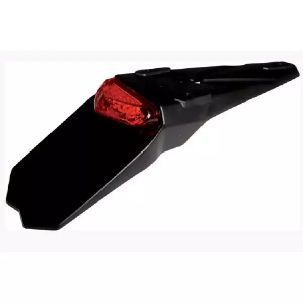 Circuit MANTIS takalokarin jatke LED valolla musta/punainen lasi - Takalokarit - 180-0902-2 - 2