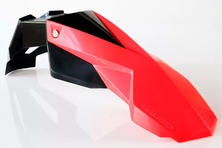 Circuit Universal Supermoto etulokari STEALTH musta/punainen - Lokasuojat - 180-1201-2 - 1