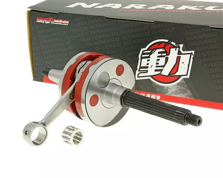 Naraku Kampiakseli, Racing HPC (50cc), Aprilia- (Pia.) / Gilera- / Piaggio-skoot - Kampiakselit - 301-0132-2 - 1