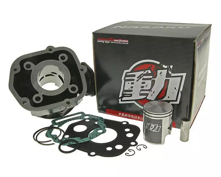 Naraku Sylinterisarja, 50cc, Derbi Senda 06- / Aprilia RX,SX 06- / Gilera SMT - Sylinterit ja kannet - 301-1112 - 1