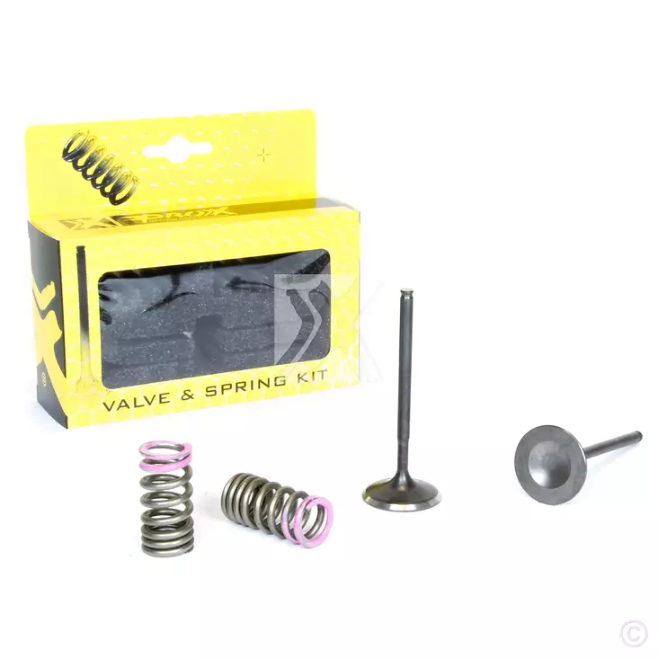 ProX Steel Intake Valve/Spring Kit CRF250R '04-07 + CRF250X - Venttiilit - 400-28-SIS1336-2 - 1
