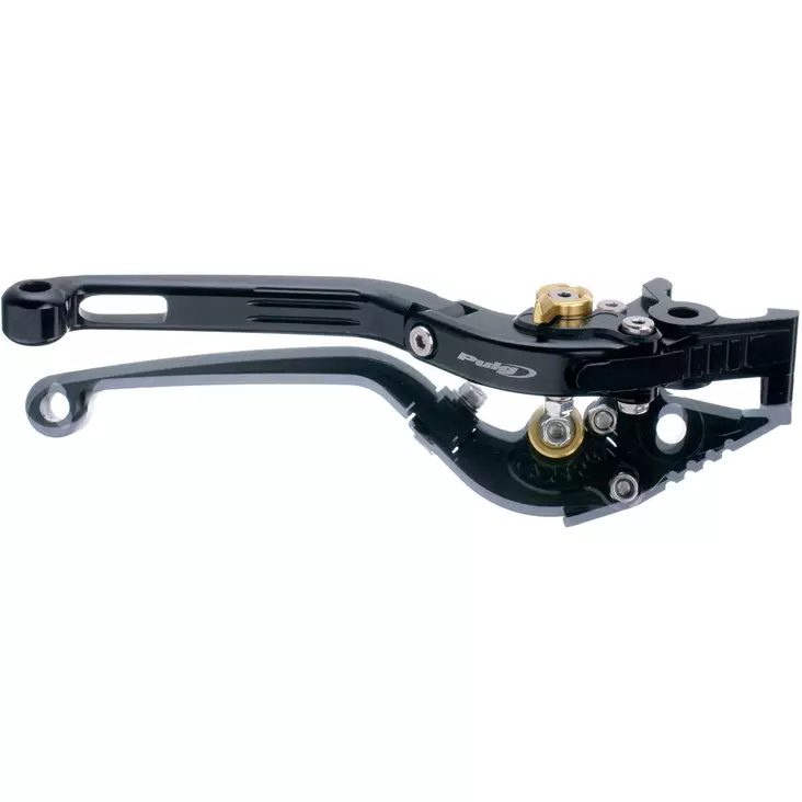 Puig Foldable Clutch Lever 16'C/Black Selector C/Gold - Vivut ja kahvat - 331-5442 - 1
