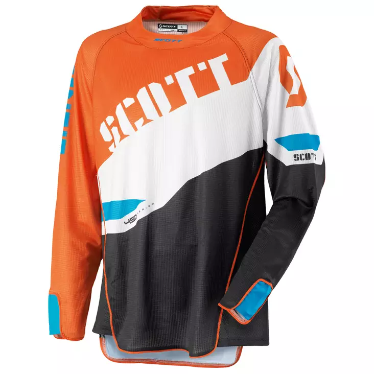 Scott ajopaita 450 Race musta/oranssi M - Paidat - 621-5101-2 - 1