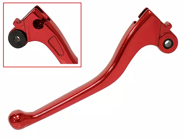 Tec-X Kytkinvipu, Punainen, Derbi Senda R 00-02 / Yamaha DT 50 R,SM,X 02- - Vivut ja kahvat - 307-1001-2 - 3