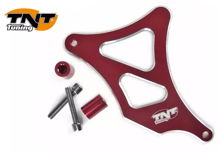 TNT Eturattaan suoja, Alumiini, Punainen, AM6 - Tuning osat - 306-4102-2 - 1