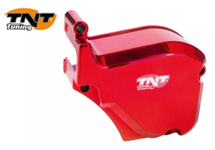 TNT Öljypumpun suoja, Punainen, Derbi Senda 06- / Aprilia RX,SX 06- / Gilera SMT - Tuning osat - 306-4902-2 - 1