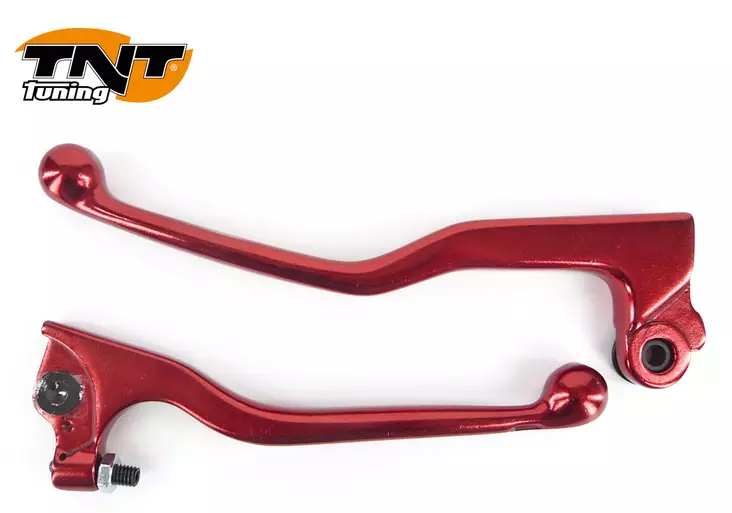 TNT Vipusarja, Punainen, Yamaha DT 50 R, SM, Yamaha DT 50 X - Vivut ja kahvat - 306-1009-2 - 1