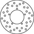 Brembo Serie Oro jarrulevy - Jarrulevyt - 232-68B40713 - 2