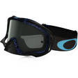 Oakley Goggles Crowbar MX Distress Tagline Stealth Blue w/Dark Grey - Hanskat - 670-0043 - 1