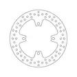 Brembo Serie Oro jarrulevy - Jarrulevyt - 232-68B407A3 - 1