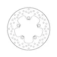 Brembo Serie Oro jarrulevy - Jarrulevyt - 232-68B407H3 - 1