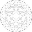 Brembo Serie Oro jarrulevy kelluva - Jarrulevyt - 232-78B408A3 - 2
