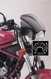Puig Universal Windshield Modelo Raptor C/Dark Smoke - Pleksit - 33-0013 - 1
