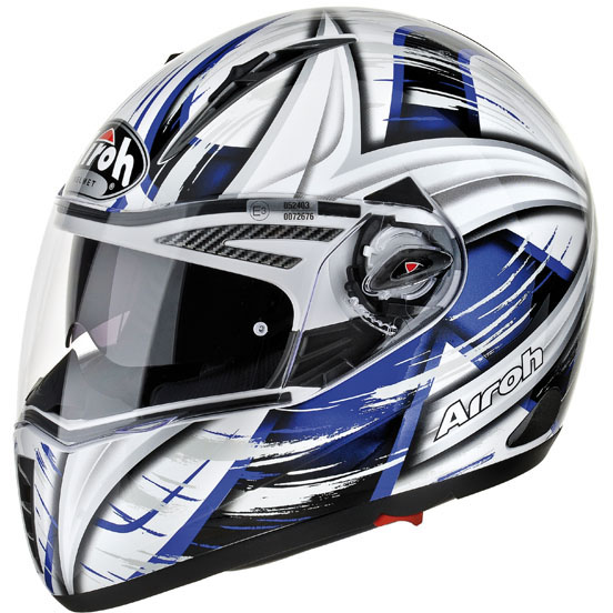 Airoh kypärä, Pit One Roller sininen kiiltävä L - Umpikypärät - 57-1247-3 - 1