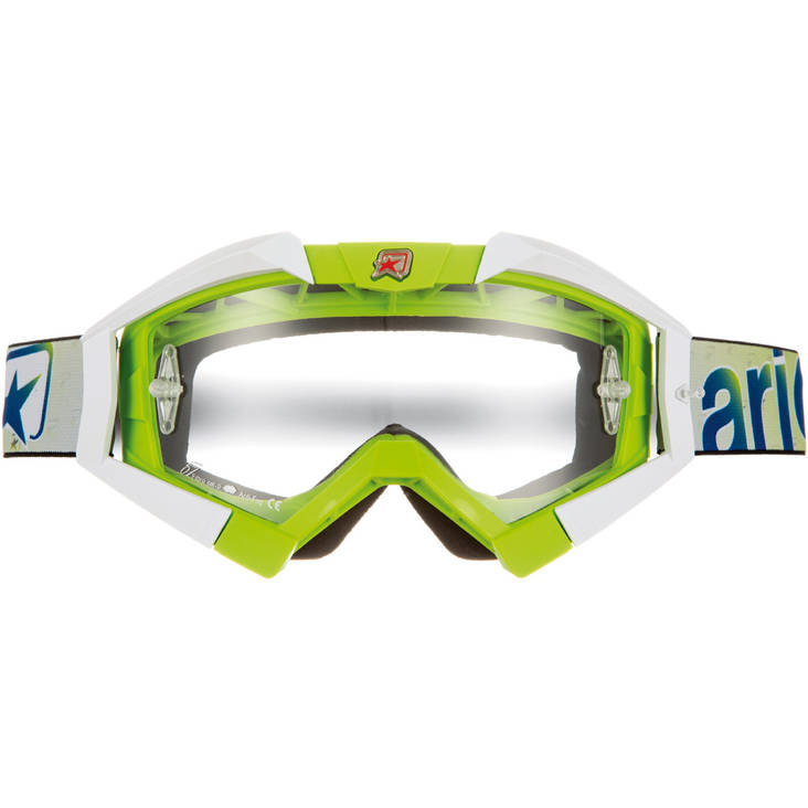 Ariete Riding Crows Basic, Vihreä/Valkoinen - Hanskat - 69-011-03 - 1