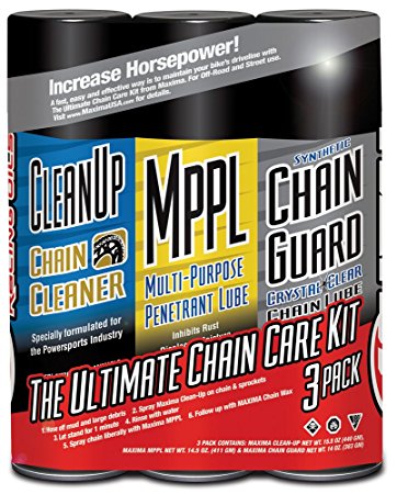 Maxima Chain Guarde 3 Pack Kit 44OZ - 4-T öljyt - MAX-70-779203 - 1