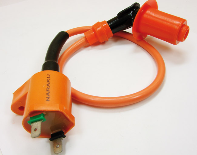 Naraku Sytytyspuola Racing, 2-liitimellä, Yleismalli, Kiina-skootterit / Keeway - Sytytyspuolat - 303-0243 - 1