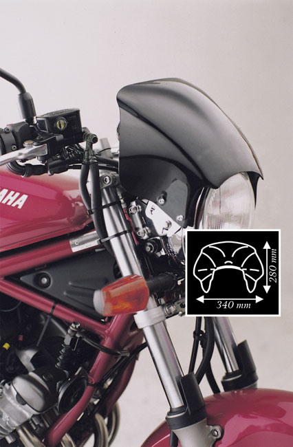 Puig Universal Windshield Modelo Raptor C/Dark Smoke - Pleksit - 33-0013 - 1