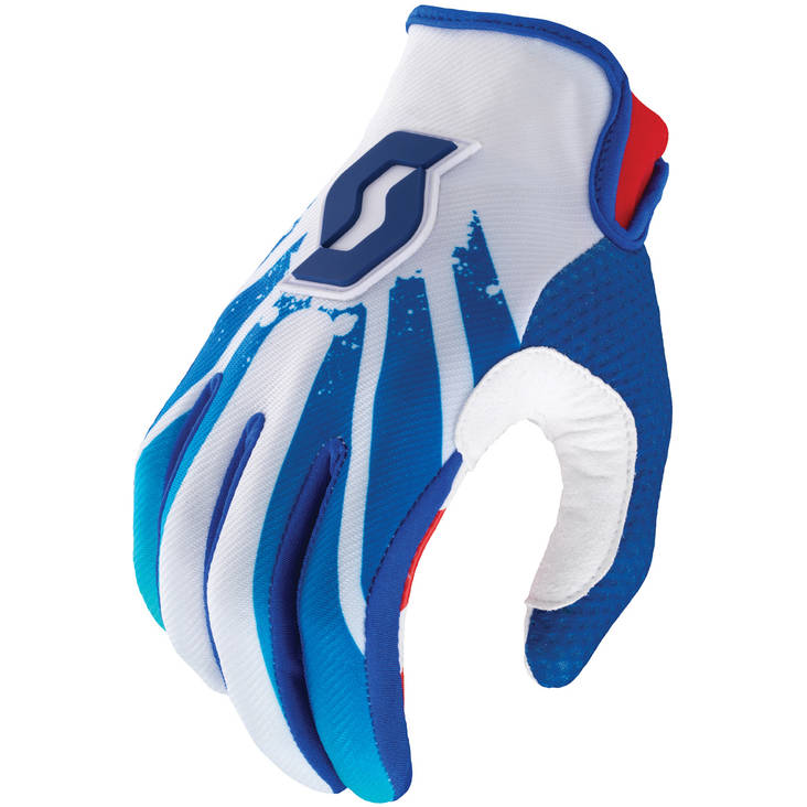 Scott 350 Tactic glove blue/white - Hanskat - 626-4327-3 - 1