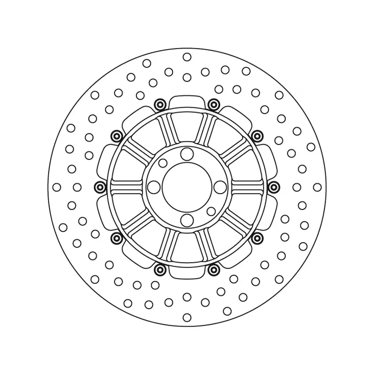 Brembo Serie Oro jarrulevy - Jarrulevyt - 232-68B407D3 - 1