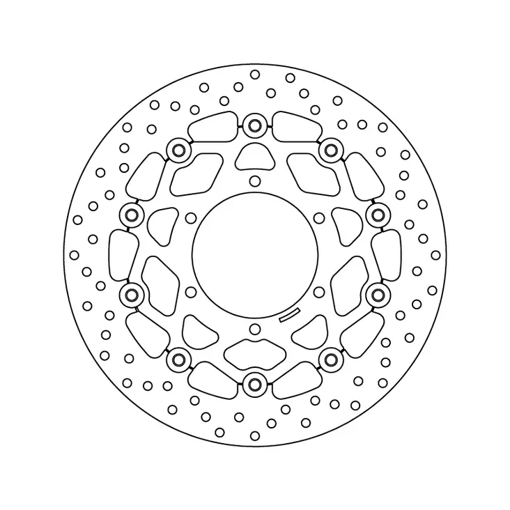 Brembo Serie Oro jarrulevy kelluva - Jarrulevyt - 232-78B40863 - 1