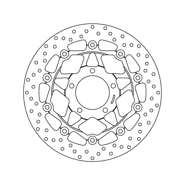 Brembo Serie Oro jarrulevy kelluva - Jarrulevyt - 232-78B40873 - 1