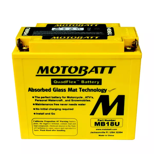 Motobatt akku, MB18U - Akut - 14-523 - 1