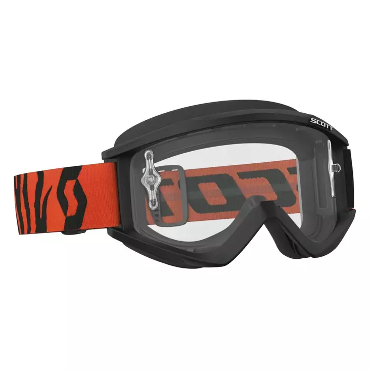 Scott Goggle Recoil Xi black/fluo orange clear works - Hanskat - 620-0408-3 - 2