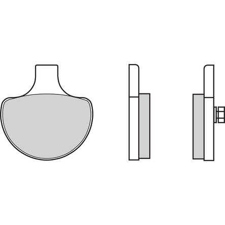 Brembo Jarrupalat Carbon-Ceramic - Jarrupalat - 231-HD0614 - 3