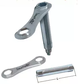 Buzzetti tulpanavain 16/18mm pit.120mm - Tulpanavaimet - 9-2-04854 - 1