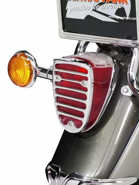 Highway Hawk takavalon päällinen kromi - Custom osat - 561-662-114 - 3
