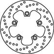 Brembo Serie Oro jarrulevy - Jarrulevyt - 232-68B40744 - 2
