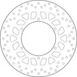 Brembo Serie Oro jarrulevy - Jarrulevyt - 232-68B407M4 - 1