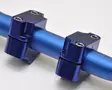 Psychic Kiinnikkeet 28,6mm Blue - Ohjaustangot ja tarvikkeet - 38-0033-4 - 1