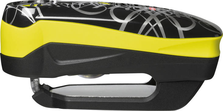 Abus Jarrulevylukko 7000 Detecto RS1 signature yellow - Lukot ja hälyttimet - 49-48735-4 - 1