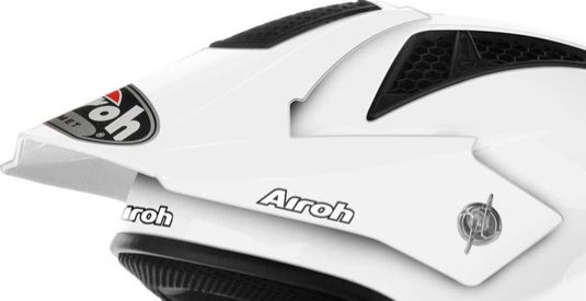 Airoh Trr Lippa kiiltävä valkoinen - Varaosat - 571-4124 - 1