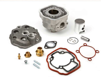 Airsal Sylinterisarja & Kansi, 69,7cc, Piaggio/ Gilera/ Aprilia (Piaggio), neste - Sylinterit ja kannet - 301-1004 - 1