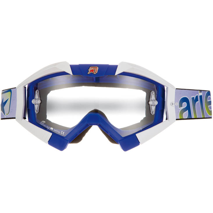 Ariete Riding Crows Basic, Sininen/Valkoinen - Hanskat - 69-011-04 - 1