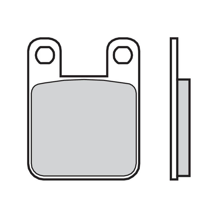 Brembo Jarrupalat Carbon-Ceramic - Jarrupalat - 231-07044 - 1