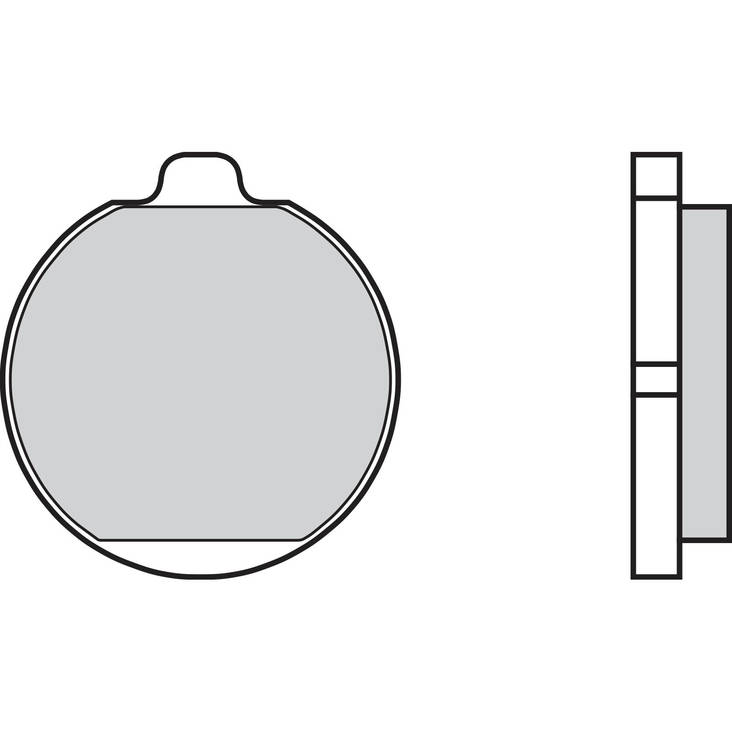 Brembo Jarrupalat Carbon-Ceramic - Jarrupalat - 231-KA0414 - 1