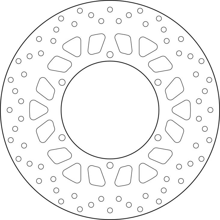Brembo Serie Oro jarrulevy - Jarrulevyt - 232-68B407M4 - 1