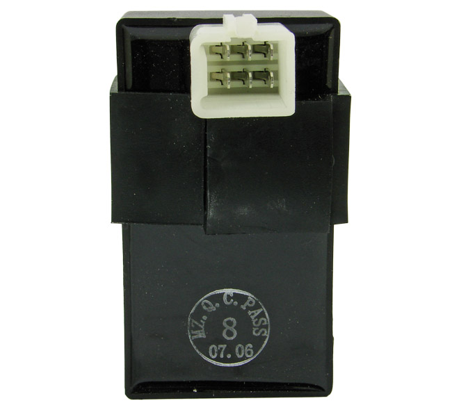 CDI-Laite, 1-napainen pistoke, Kiina-skootterit 4-T 50cc - CDI-laitteet - 303-0244 - 1