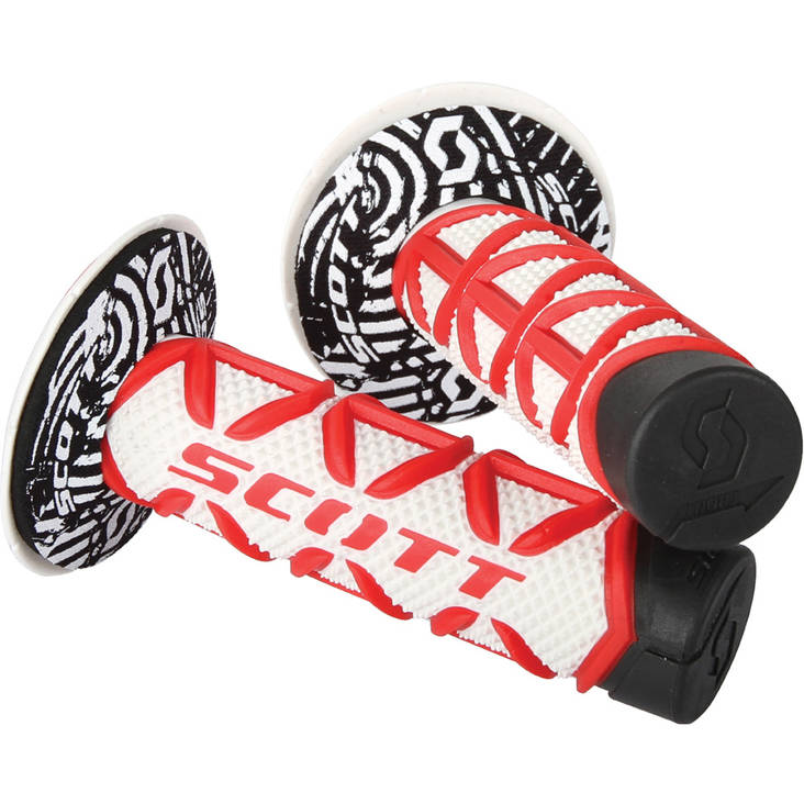 Grip Scott Diamond + donut red/white - Tupit - 62-351-4 - 1